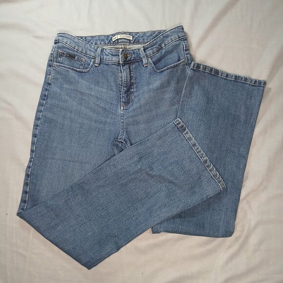 Lee Natural Bootcut Jeans Just Below Waist Denim Pockets Stretch Womens size: 10 - Picture 2 of 9